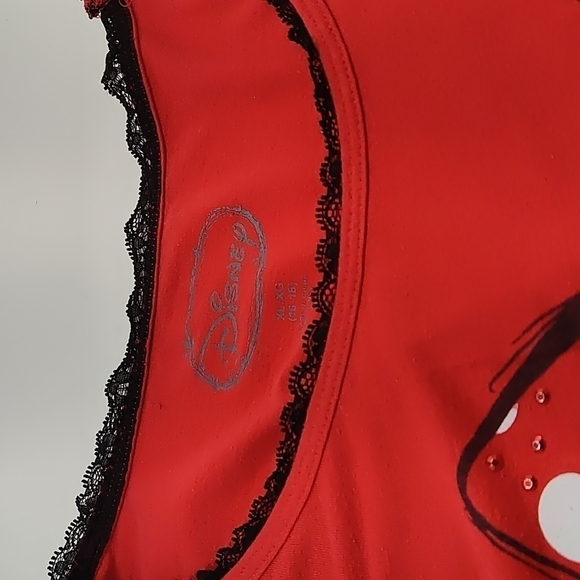 Disney Red Short Sleeve Tee for Fans - Picture 5 of 5